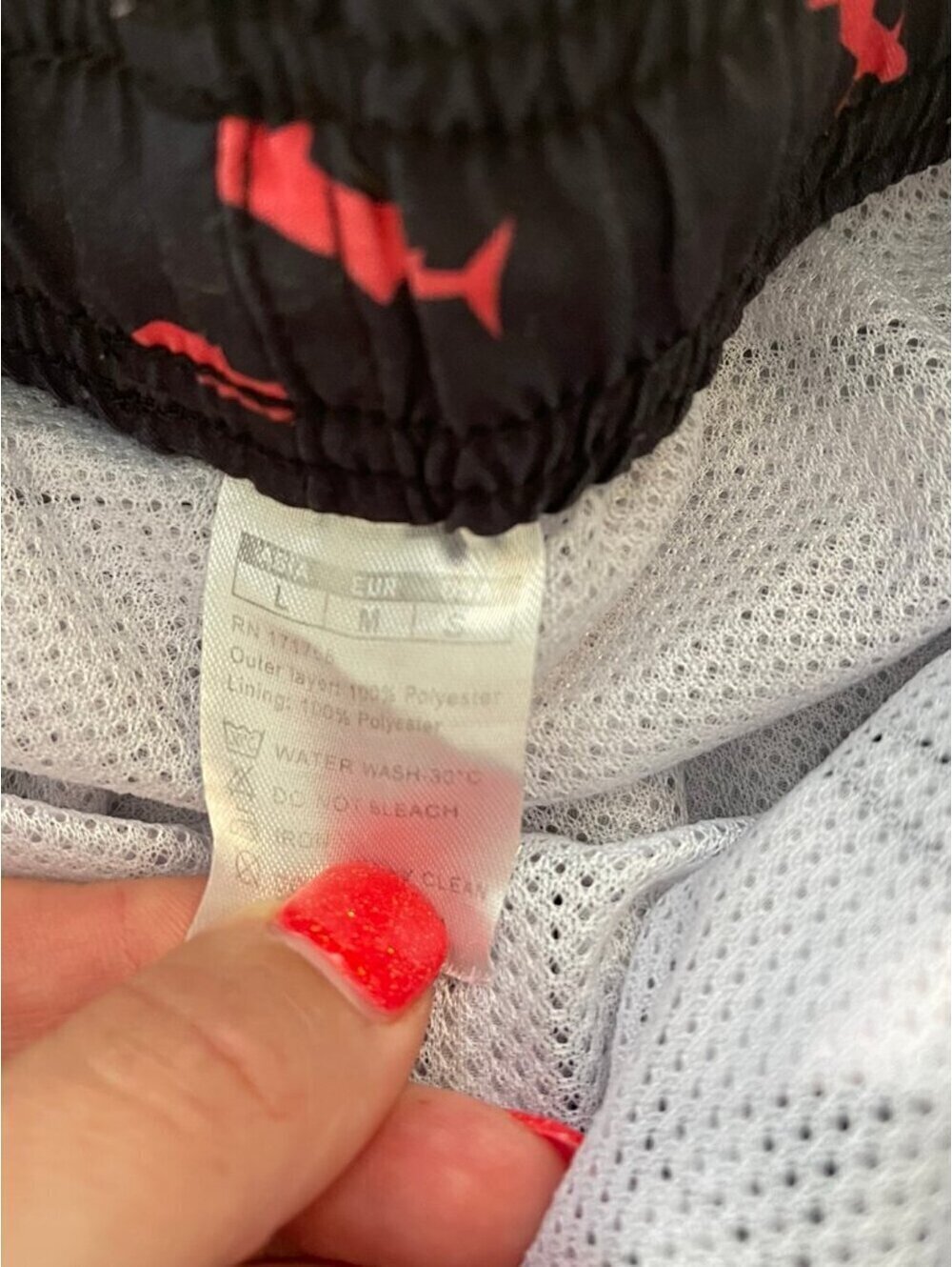 Bundle: 2 Pairs of Swim Trunks Boy's 10/12 - Picture 7 of 12